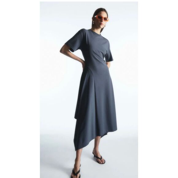 COS Dresses & Skirts - COS Asymmetric T-Shirt Dress